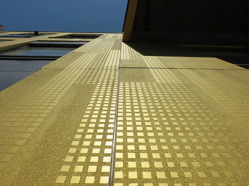 保護材を塗布したグラフィックコンクリート 実例